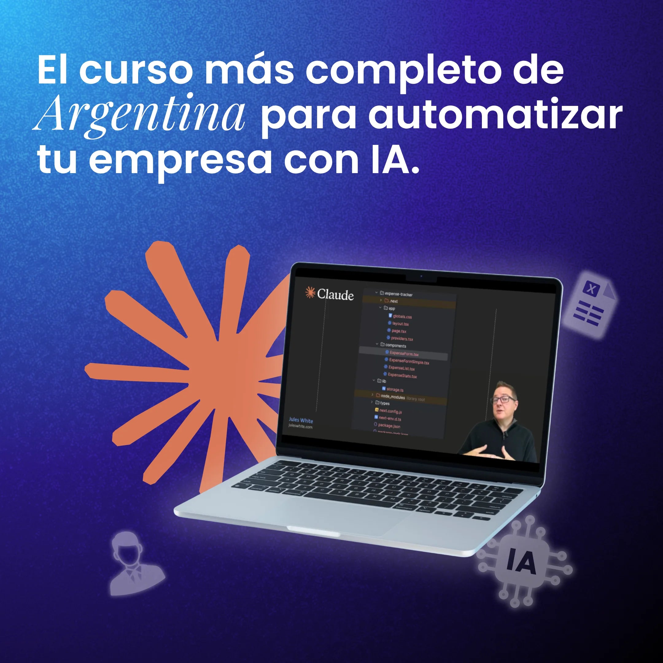 Curso de Automatización de Procesos con IA para Empresas y Emprendedores