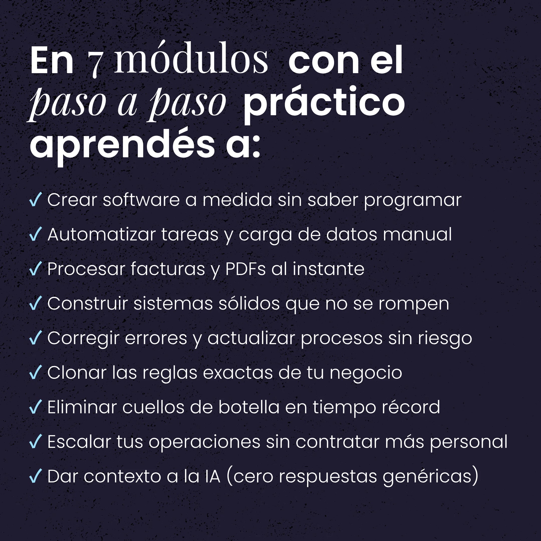 Curso de Automatización de Procesos con IA para Empresas y Emprendedores